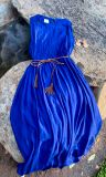  Calista Dress - Đầm xô lụa xếp ly ngực D743 