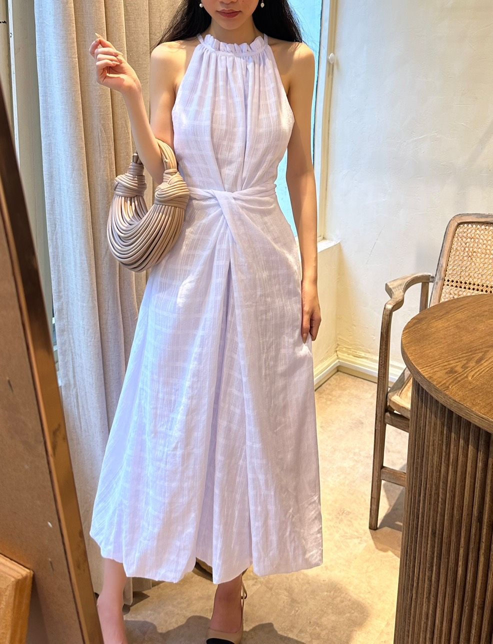  Amanda Dress - Đầm Cổ Yếm Xoắn Eo DR1923 