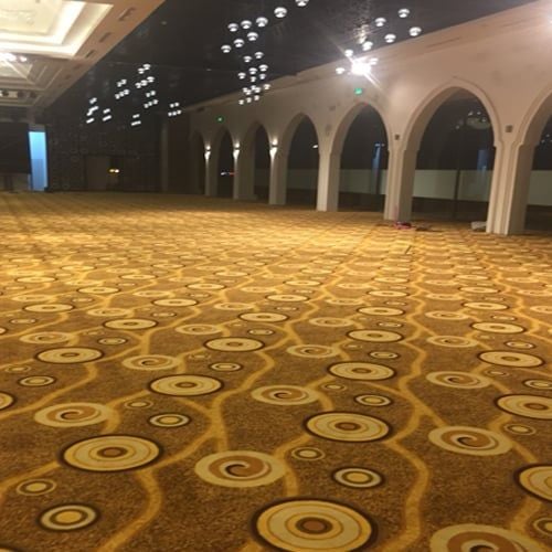 Thảm Trải Sàn Hoa Văn Kem Wilton Sa 1045