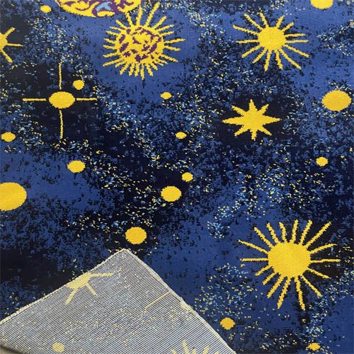 Thảm Trải Sàn Hoa Văn Xanh Dương Wilton SA 1073