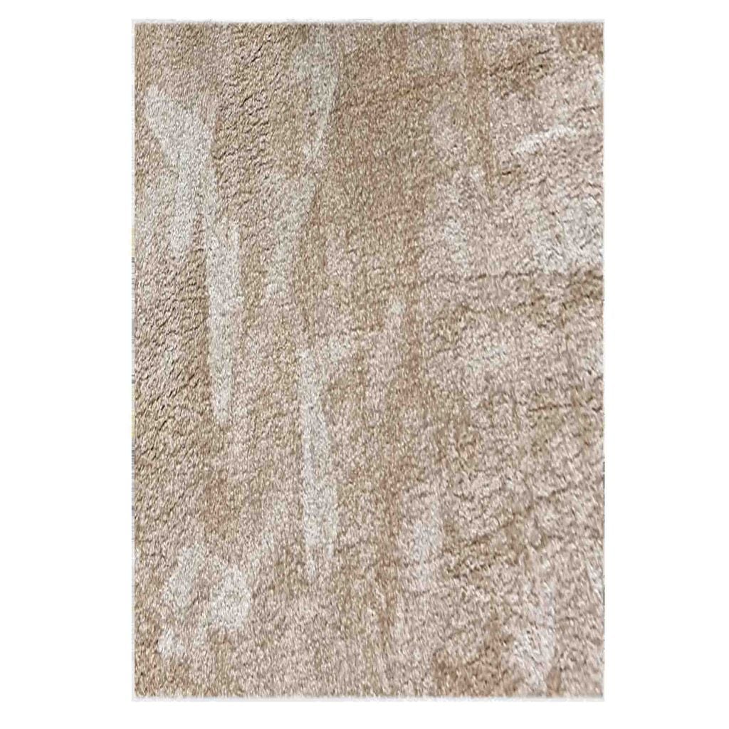 Thảm sofa lông xù màu nâu Plaza 1193