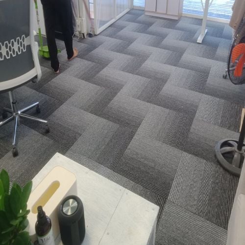 Thảm trải sàn giá rẻ màu xám HAWAII 03