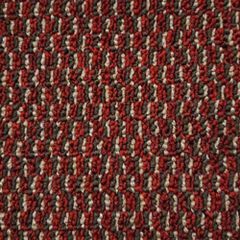 Thảm Sàn Hoa Văn Caro Màu Đỏ Leo 2113