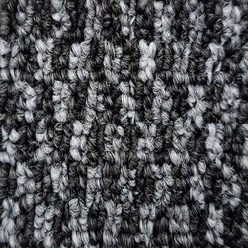 Thảm Hoa Văn Caro Màu Xám Leo 2180