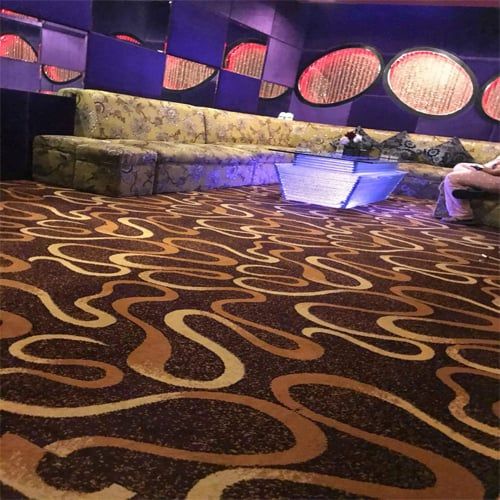 Thảm Trải Sàn Hoa Văn Màu Nâu Wilton Sa 2303