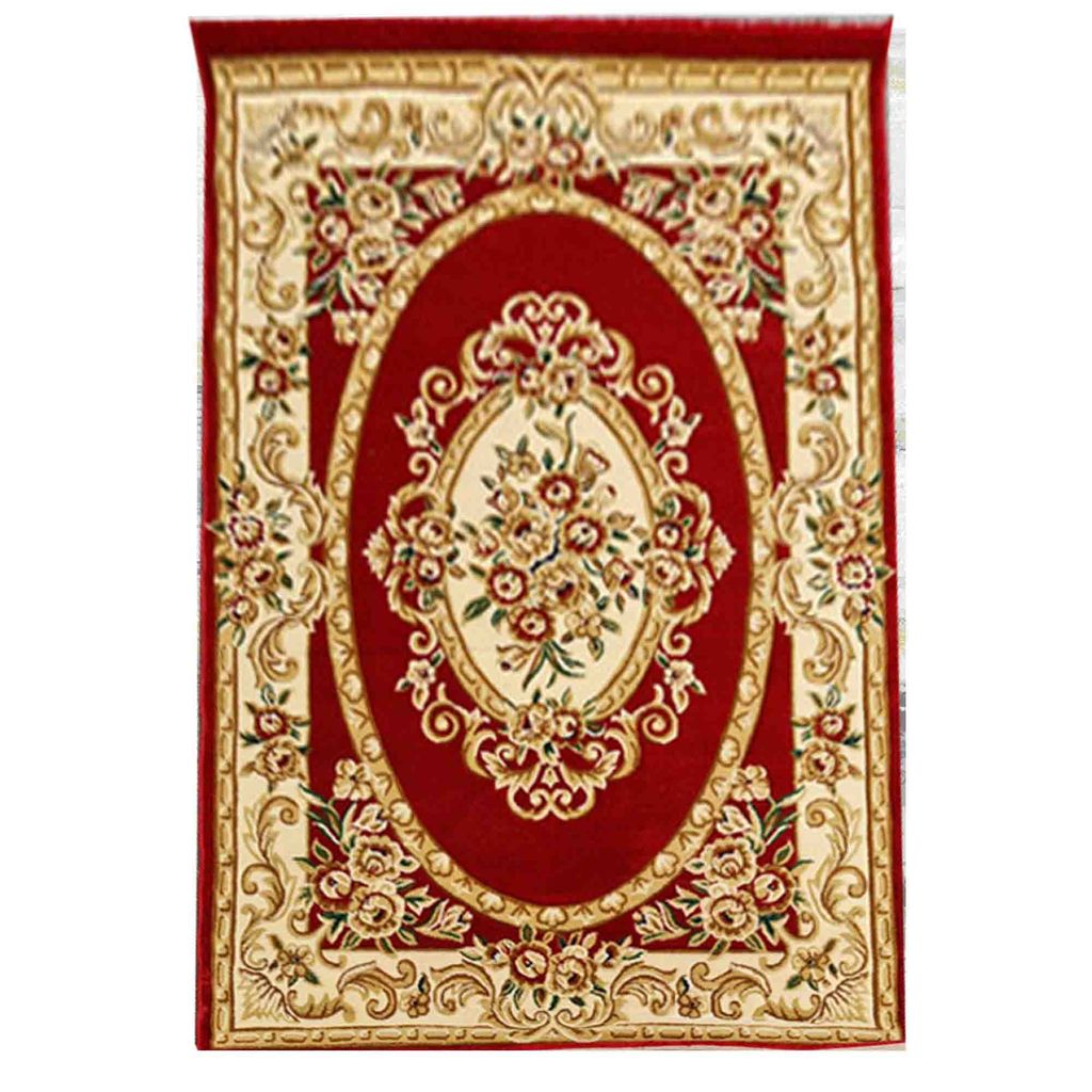 Thảm đỏ hoa văn cổ điển mã 32 KT 1.6x2.3m