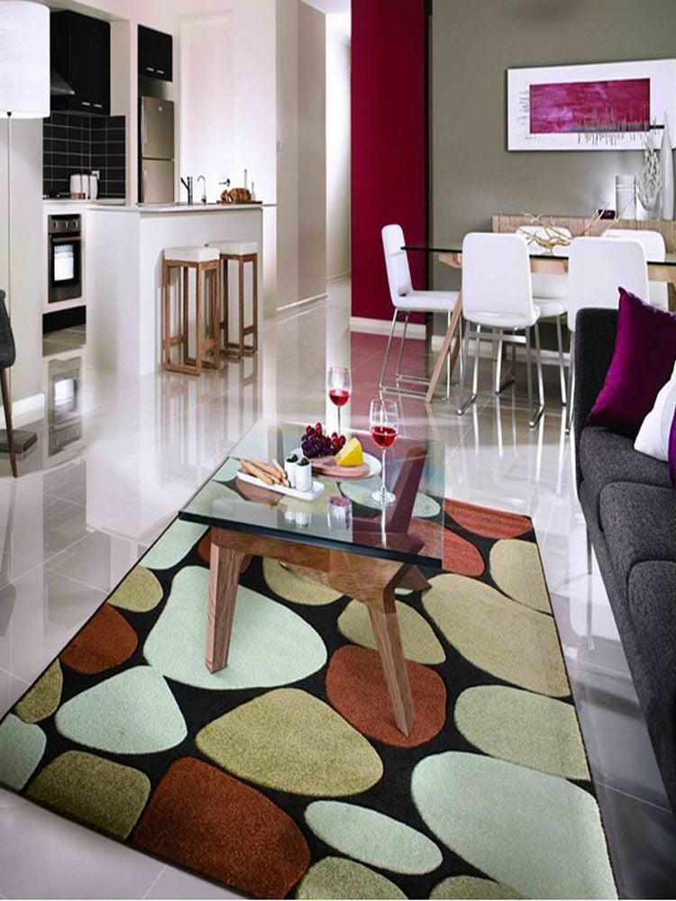 Thảm Sofa Hình Hoa Dòng Tulips