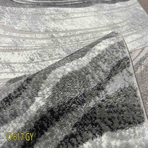 Thảm trang trí sofa họa tiết nhẹ nhàng, tinh tế TIANQING O 617 GY