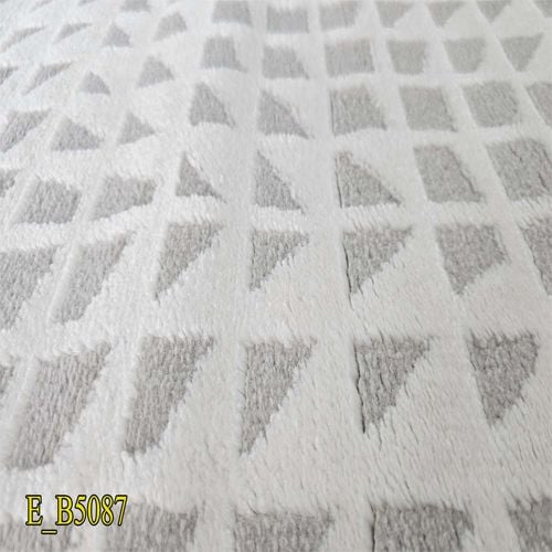 Thảm trang trí sofa họa tiết dập nổi cách điệu TIANQING E B 5087