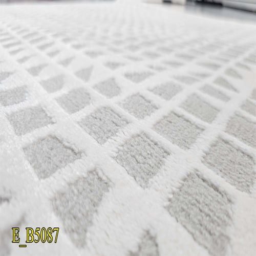 Thảm trang trí sofa họa tiết dập nổi cách điệu TIANQING E B 5087