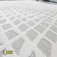 Thảm trang trí sofa họa tiết dập nổi cách điệu TIANQING E B 5087