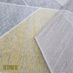 Thảm trang trí sofa họa tiết màu sắc nổi bật QINGXIU 5706 H