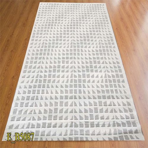 Thảm trang trí sofa họa tiết dập nổi cách điệu TIANQING E B 5087