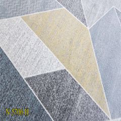 Thảm trang trí sofa họa tiết màu sắc nổi bật QINGXIU 5706 H