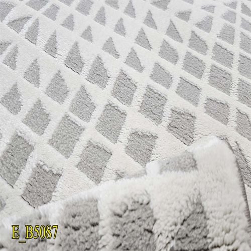 Thảm trang trí sofa họa tiết dập nổi cách điệu TIANQING E B 5087