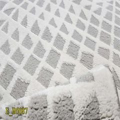 Thảm trang trí sofa họa tiết dập nổi cách điệu TIANQING E B 5087