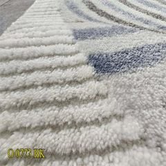 Thảm trang trí sofa hoa văn dập nổi sáng tạo TIANQING 0773 BK