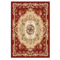 Thảm Sofa Cổ điển Màu đỏ FG 5314 Red