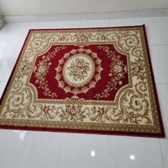 Thảm Sofa Trang trí Giá rẻ màu đỏ YL N 5366 BU