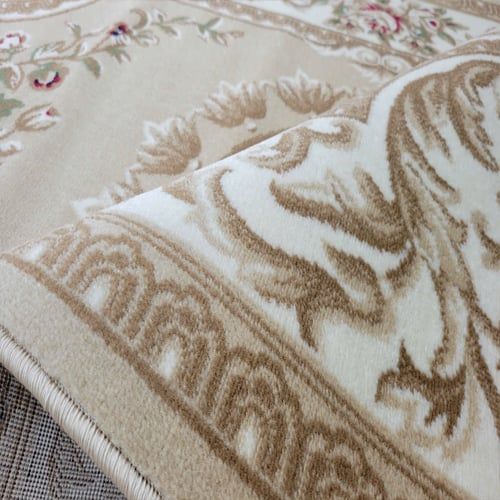 Thảm Sofa Trang trí Giá rẻ màu Kem YL N 5366 IV