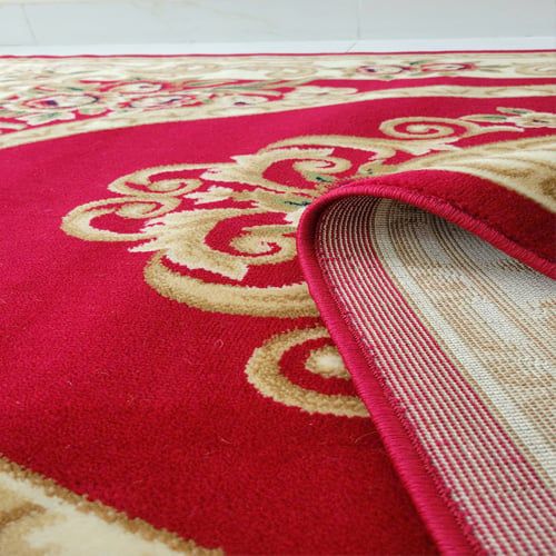 Thảm Sofa Trang trí Giá rẻ màu đỏ YL N 6624 BU