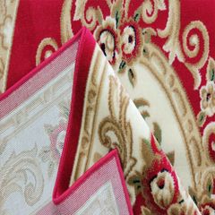 Thảm Sofa Trang trí Giá rẻ màu đỏ YL N 6624 BU