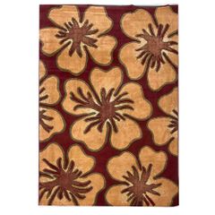 Thảm trải ghế sofa hình hoa lớn 77639 1.7x2.3m