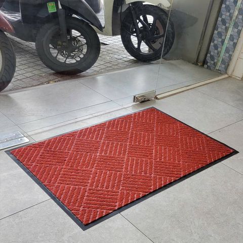 Thảm Chùi Chân Chạm Nổi EMB (Dạng tấm gia công sẵn)
