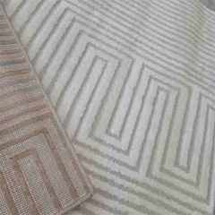 Thảm trang trí sofa họa tiết mê cung dập nổi TIANQING BX 16