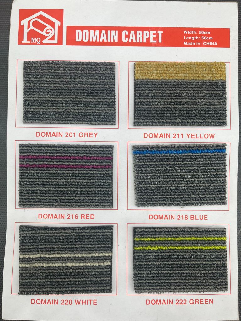 Thảm trải sàn sọc trắng nhã nhặn tinh tế DOMAIN 220 ( DOM 220 )