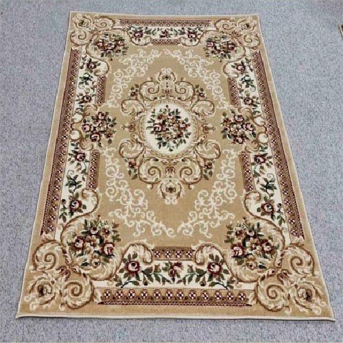 Thảm sofa phong cách cổ điển họa tiết tinh xảo, đường nét uốn lượn mềm mại YALAN N 2594 BE