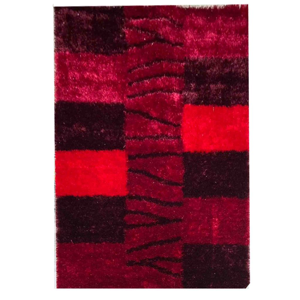 Thảm trang trí phòng khách màu đỏ DY 700 Dark Red