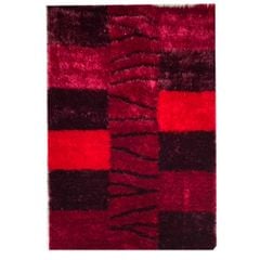 Thảm trang trí phòng khách màu đỏ DY 700 Dark Red