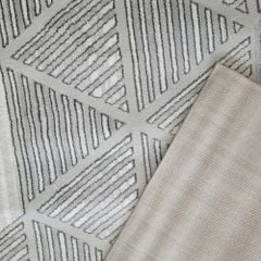 Thảm trang trí sofa họa tiết bông hoa tuyết loang màu TIANQING E 5946