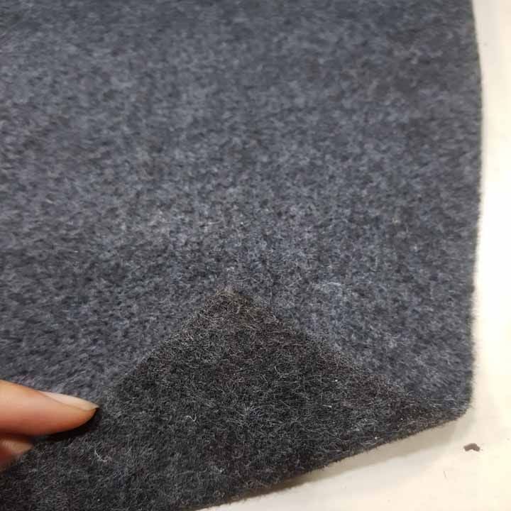 Thảm Nỉ Trơn Màu Xám Đậm P 304