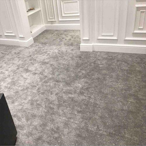 Thảm Trải Sàn Dạng Len Màu Xám G10 -18