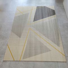 Thảm trang trí sofa hoa văn hình học lập thể QINGXIU GS 09