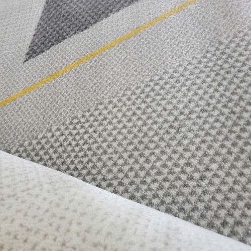 Thảm trang trí sofa hoa văn hình học lập thể QINGXIU GS 09