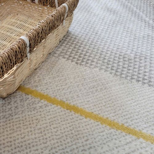 Thảm trang trí sofa hoa văn hình học lập thể QINGXIU GS 09