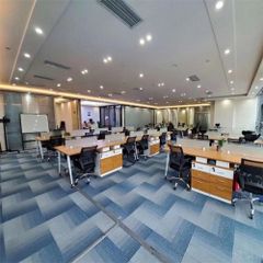 Thảm gạch trải sàn giá rẻ màu xanh dương HAWAII 02