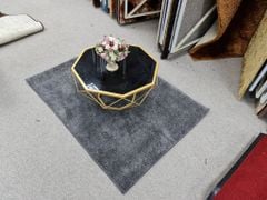 Thảm len màu xám Munich 724