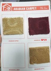 Thảm Hoa Văn Màu Kem Đậm Arabian Sp 15