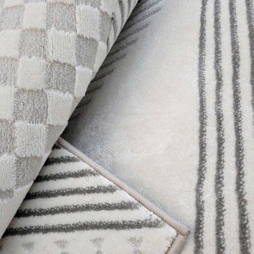 Thảm trang trí sofa hoa văn hình học TIANQING LA 1103 C