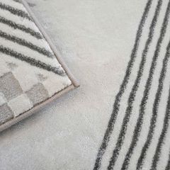 Thảm trang trí sofa hoa văn hình học TIANQING LA 1103 C