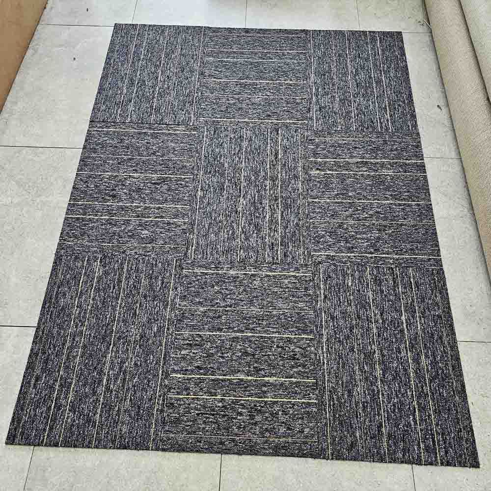 Thảm Sọc Màu Xám SUN 09