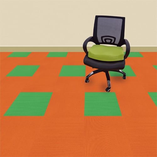 Thảm Gạch Màu Cam Jht 110