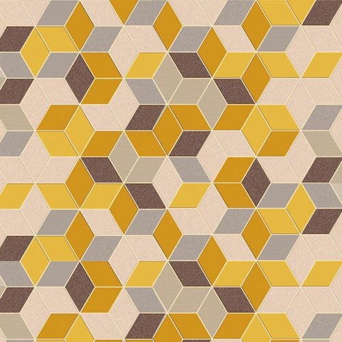 Thảm Nylon Printing Màu Kem YHZL 90179