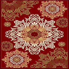 Thảm Sofa Cổ điển Màu đỏ FG X910 Red