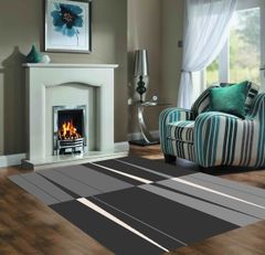 Thảm sofa tông xám YS N 3650 BK