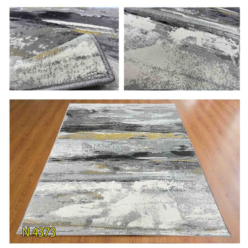 Thảm trang trí sofa hoa văn loang màu cổ điển tinh tế QINGXIU N 4373